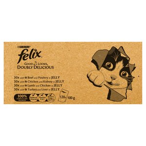 Felix cat food 120 pouches outlet